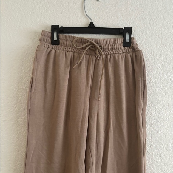 Tan Relaxed Fit Joggers for Effortless Style - Picture 2 of 9